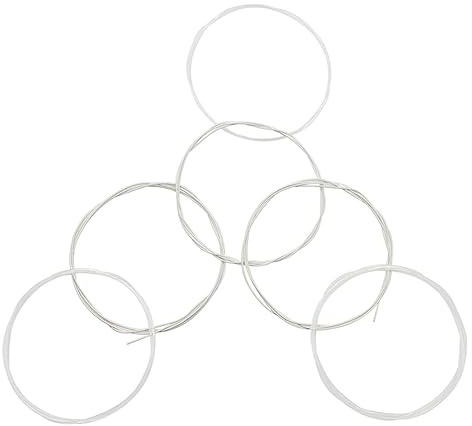 Vaguelly 6pezzi Corde Chitarra Classica in Nylon Corde Di Ricambio Per Chitarra Acustica