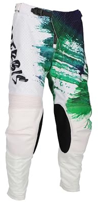 ACERBIS PANTALONE K-WINDY VENT BRUSH BIANCO/VERDE T.38