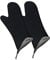 Spring GRIPS Ofenhandschuhe Hitzebeständig | Neopren | -40° bis 250°C | rutschfest | universelle Größe, 23x15cm | Schwarz, Grau | Topfhandschuhe Set | lang