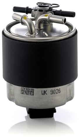 MANN-FILTER, WK 9026 Kraftstofffilter | Für PKW, Schutz des Kraftstoffsystems, Injektorschutz, Zuverlässige Kraftstoffversorgung, Echte OE-Technologie