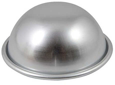 Italo Ottinetti Stampo Zuccotto 22 Cm, Alluminio, Metallo, Taglia Unica