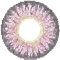 Matlens - Pro Trend Farbige Kontaktlinsen mit Stärke natürlich rosa pink TriColor circle lens Big Eyes GPW-357 2 Linsen 1 Kontaktlinsenbehälter 1 Pflegemittel 50ml