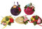 Desconocido Set 5 Colgantes Sombrero Paja Boda Lazo Flores Colores Variado