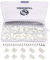 GeeBat JST-XH Steckverbinder-Set, 2,54 mm, mit 2,54 mm Buchsenleiste und 2/3/4/5/6-poligem Gehäuse-Anschlussadapter-Stecker (JST-Stecker-Kit).