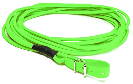 Mystique® Biothane Schweissleine rund 8mm 12m neon grün