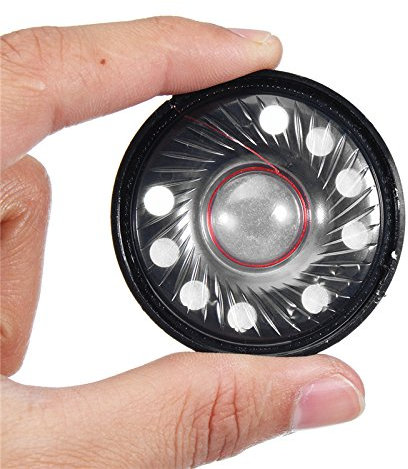 MASUNN 50Mm 0,5 W Personalizzato 50 Millimetri Fai Da Te Dynamic Altoparlante 32Ohm Hifi Bass Auricolare Altoparlante Horn