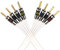 QED Silver Anniversary XT Bi-Wire Cable with X-Tube(TM) technology Professionally Terminated by Digitalis Audio with QED Airloc 4mm Banana Plugs (2 meters, Bi-Wire Airloc Terminated)