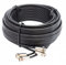 SSL Satellites 25 m Twin Satellite Shotgun Cable Extension Kit with Premium Fitted Compression F Connectors for Sky Q HD and Freesat (25M, BLACK)