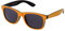 Ultra Unisex Adults UV400 Classic Style Sunglasses Mens Womens - Lightweight Glasses with Flexible Comfort Fit Spring Hinges, Maximum Sun Protection - Polycarbonate Lens - Orange Dawn