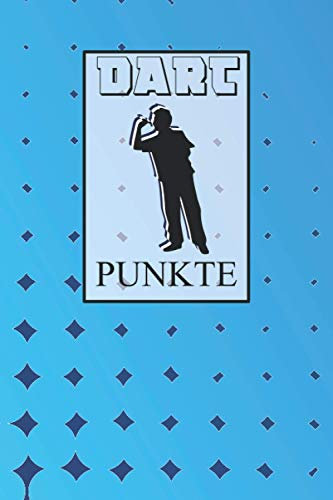 Dart Punkte: Spielblock um deine Punkte zu notieren | mit Dart Outs | Training oder Turnier | Crickets | 301, 501, 701 | Scorer Book