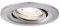 Paulmann 92972 Nova Mini Plus LED Einbauleuchte Coin rund schwenkbar 1x4,2W EasyDim dimmbar Eisen gebürstet Einbaulampe Aluminium Warmweiß 2700K, 42 W