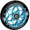Diamond Blunt Stunt-Scooter 110mm Abec9 Wheel Tret Roller Ersatz Rad Rolle + Fantic26 Sticker (Teal Hell Blau)