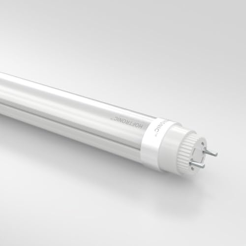 HOFTRONIC - LED Röhre 120cm - 15W 3000lm (200lm/W) Sehr hell - T8 G13 - LED Leuchtstoffröhre Flimmerfrei - 6000K Tageslichtweiß Alu Tube Röhrenlampe - 100.000 Stunden - 10 Jahre garantie