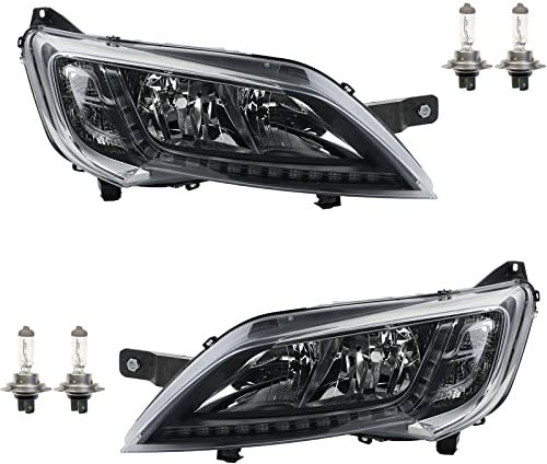 Johns, Scheinwerfer passend für Citroen Jumper III Satz LED TFL Links Rechts + Leuchtm.