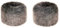 Futrzane Siberian Manschetten - Pulswärmer Damen Fell - Pelz Stulpen Armstulpen (Grau Siberian)