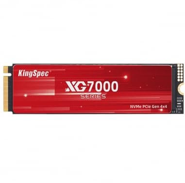 KingSpec SSD M.2 NVME 2280 PCle Gen 4×4, NVMe 1.4 512Go XG7000-512 (2280) Compatible Apple