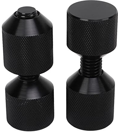 Jeu de Broches à Deux Trous, 1 à 1/8 Po, Ensemble de Broches à Deux Trous Filetés en Aluminium, Goupille D'alignement de à 2 Trous, Outils de Tuyauteur pour Brides ASME de