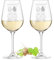 Leonardo 2er Set Weingläser mit Gravur - Beste Freundin - Personalisierte Geschenke für Freundinnen Geburtstag, Geburtstagsgeschenk Frauen, Weihnachten, Aperol, Lillet Gläser