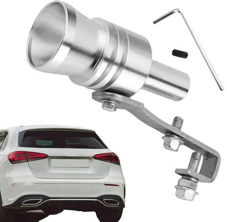 scyca Sifflet turbo de voiture - Sifflet de son turbo de voiture - Amplificateur de son de turbine - Générateur de brume de voiture - Pour camion, moto