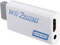 PKOUVOO Wii Adapter Hdmi Wii to HDMI Adapter 1080P/720P HD Converter mit 3,5mm Stereo Audio Buchse Unterstützt NTSC/PAL Format für NlNTEND0 wii u Wii Spiele Wii Anschlüsse WIi-Anschlüsse alle Wii