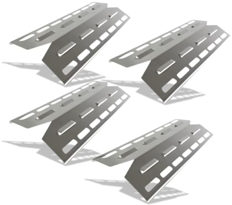 EWH Edelstahl Brennerabdeckung für Landmann Triton 4 - (Set 4 Stück - Landmann Triton 4 / Avalon 4 & 5)