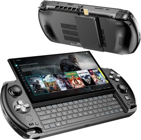 WEELIAO GPD Win 4 2025 - PC da gioco portatile con CPU AMD Ryzen 7 8840U, GPU AMD Radeon 780M, 6 1920 × 1080 Touchscreen OcuLink eGPU, Win11 Pro, laptop portatile da gioco (32 GB LPDDR5XRAM + SSD da