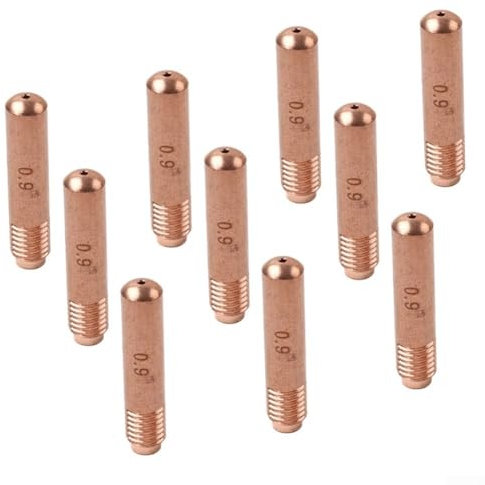 10 Kontaktspitzen 000068 für MIG-Schweißbrenner, Kupfermaterial, 0 88,9 cm Öffnung