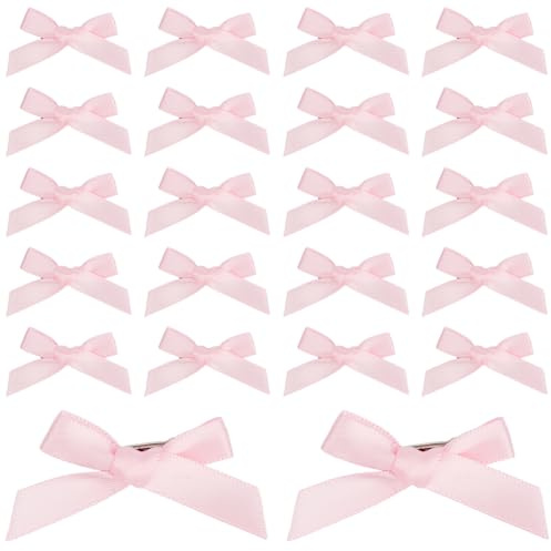 SUNNYCLUE 60 Stück Sicherheitsnadel Mit Schleife Socken Anhänger Mini Süße Rosa Satinband Schleifen Broschen Kokette Sicherheitsnadeln Mit Schleife Anhänger Zubehör Für Schuhe Hemden Hüte Jeans Schals