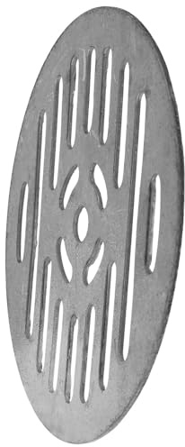 Baluue Drain de Sol Rond en Acier Inoxydable 304 16,5 CM Filtre Anti-Feuilles pour Évier et Lavabo, Couvercle de Siphon de Garage 1 Pièce