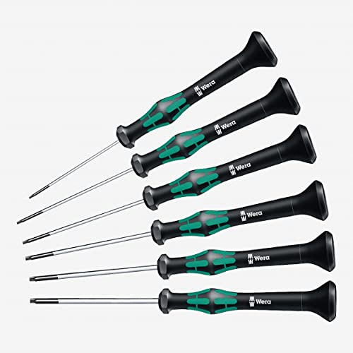 Wera 2067/6 Kraftform Micro Torx HF Precision Screwdriver Set by Wera
