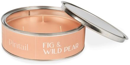 Pintail Large Scented Triple Wick Candle in Tin - Fig & Triple Pear