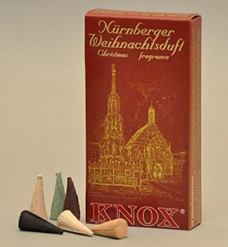 Knox Nuremberg German Incense Cones Variety Pack Made Germany Christmas Smokers