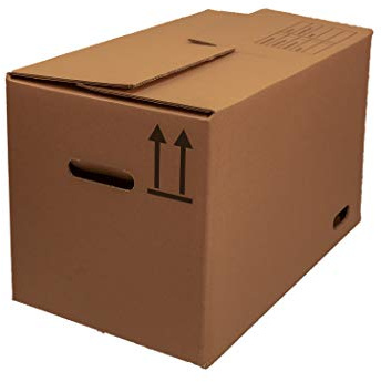 Umzugskarton 2 wellig Außenmaß 650 x 350 x 370 mm bis 50 kg belastbar Profiqualität 2.40 BC 1 Stück