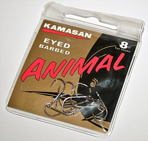 Kamasan Animal Eyed Barbed hooks