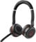 Jabra Evolve 75 MS Wireless Stereo On-Ear Headset – Microsoft Certified Headphones With Long-Lasting Battery – USB Bluetooth Adapter – Black
