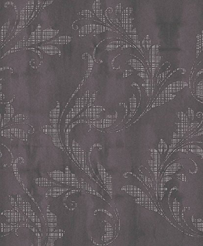 Vliestapete Rasch Textil Aristide Ranken Floral lila 228044