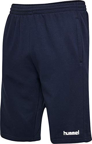 hummel Herren Hmlgo bomuld bermuda Shorts, Marine, 3XL EU