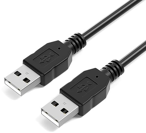JAMEGA – 2m USB 2.0 Kabel – A-Stecker auf A-Stecker Highspeed Datenkabel