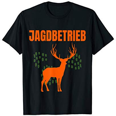 Drückjagd Bekleidung Jagdbekleidung Jäger Warnweste Jagd T-Shirt