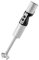 ritter stilo 7 Plus kabelloser Stabmixer, Pürierstab mit Akku aus Vollmetall, Made in Germany, Silber