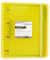 Grafoplás 88100060. Carpeta 4 Anillas con Recambio y Separadores, A4, Amarillo, Polipropileno Rayado, Carpebook Multiline