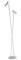 B-LEUCHTEN Stehleuchte TOM (H 140 cm) H 140 cm grau Stehleuchte Stehlampe Leseleuchte Deckenfluter Bogenleuchte