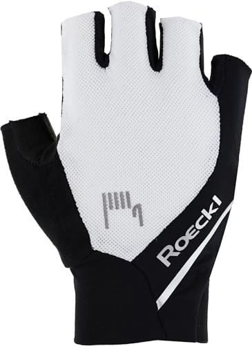 Roeckl Ivory 2 Fahrrad Handschuhe kurz weiß/schwarz 2026: Größe: 6