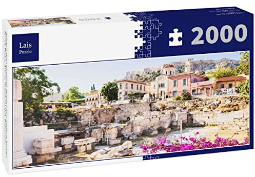 Lais Jigsaw Puzzle Ancient Greece, detail of an ancient street, Plaka district, Athens, Greece, panorama 2000 pieces