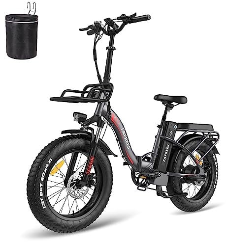 Fafrees F20 MAX E-Bike Klapprad 20 Zoll bis 150 kg Elektrofahrräder Damen, Fatbike Ebike Mountainbike Herren 48V 22,5AH Batterie, Elektro Klapprad 54 N.m, Elektrische Fahrrad Erwachsene