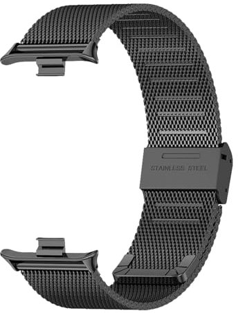 MIJOBS Cinturino Compatibile con Xiaomi Redmi Watch 5 4 e Bracciale Miband 8Pro 9Pro Cinturini di Metallo in Acciaio Inox Orologio Intelligente Accessori Bracciale Sostituzione