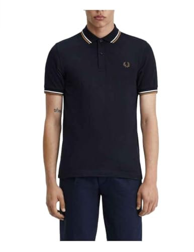 Fred Perry Herren Twin Tipped Shirt Unterhemd, U86, XL