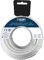 Monkey Ladder Carrete de cable paralelo 2x1mm blanco de 5m para audio, ideal para conexiones de sonido en instalaciones eléctricas y proyectos de audio.