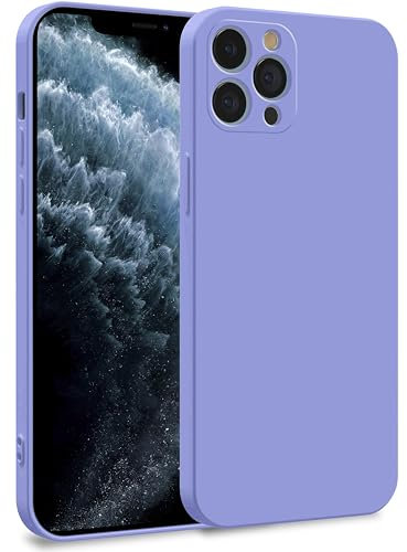 MyGadget TPU Case for iPhone 11 Pro - Cover Dual Layer with Camera Protection | Inner Lining - Soft Touch Rubber & Anti-Scratch Shell Lilac