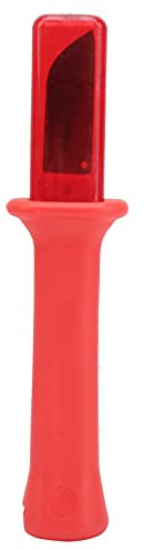 Yuecoom Cuchillo Pelador De Cables 32HS, Pelador De Cables Aislado, Cuchillo De Electricista, Pelacables Con Funda